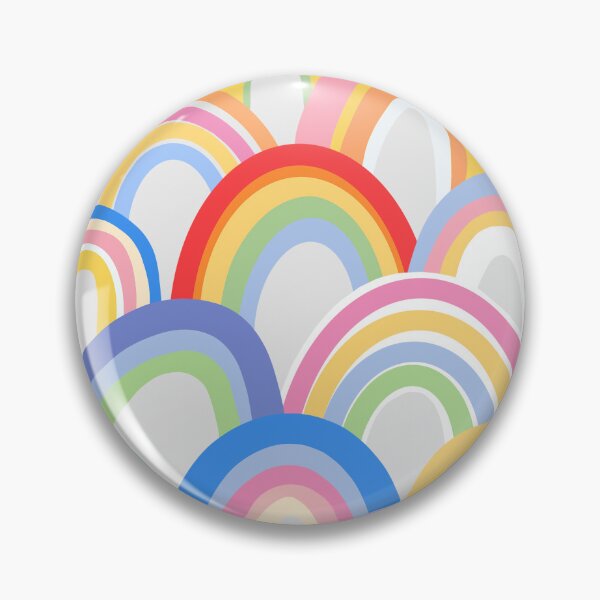 Item preview, rainbows pattern designed and sold by MartaOlgaKlara.