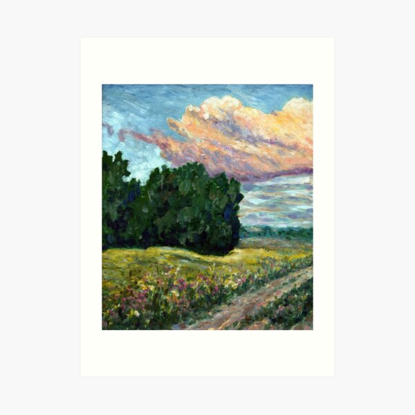 Road to Vzgliadnevo Art Print
