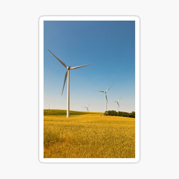 Technology and nature Sticker