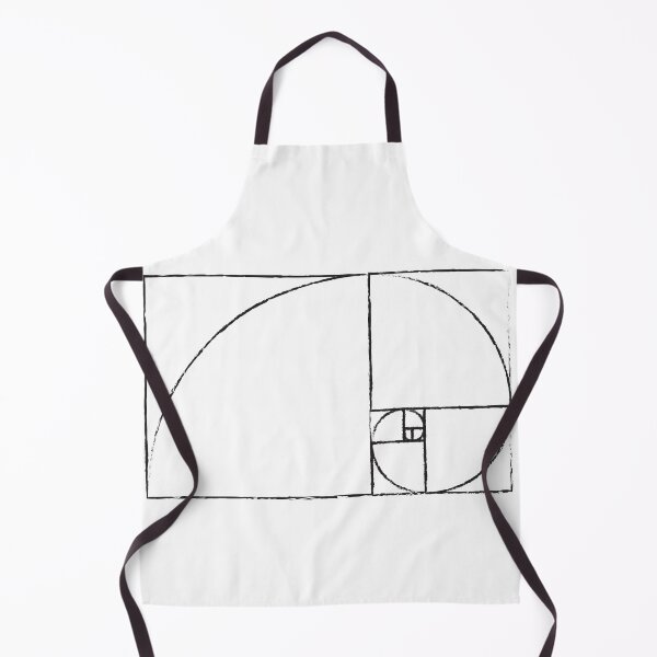 Item preview, Golden Ratio Spiral Fibonacci Sequence Sketch designed and sold by ghost888.