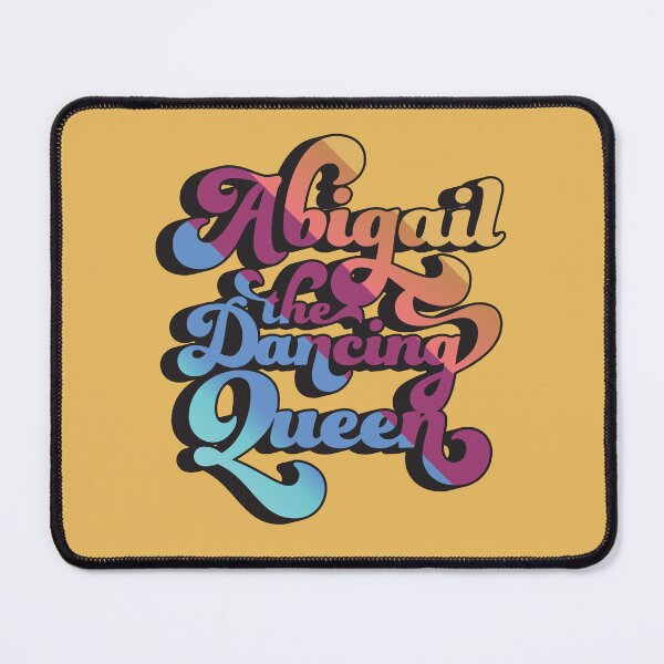 Item preview, Personalised Abigail the Dancing Queen Retro 70's Seventies designed and sold by CandOCreative.