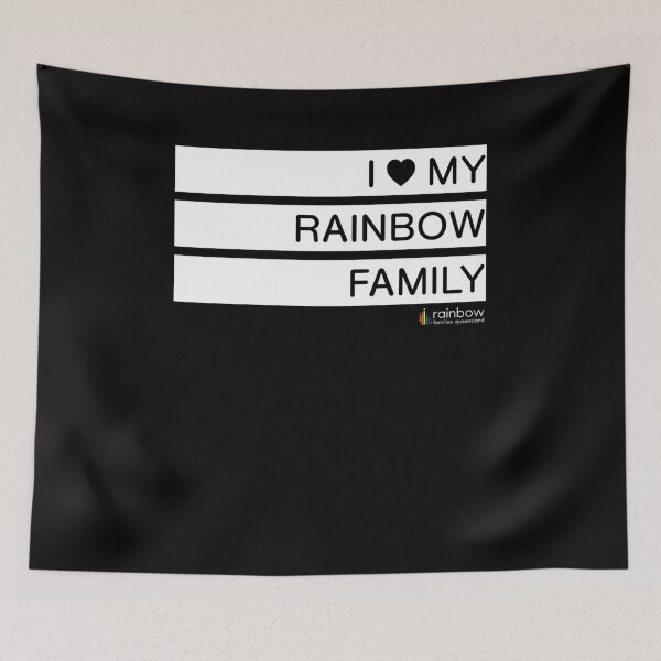 Artikelvorschau, Ich liebe meine Regenbogenfamilie. Regenbogen-Familien QLD klassisches T-Shirt entworfen und verkauft von SterreLier.