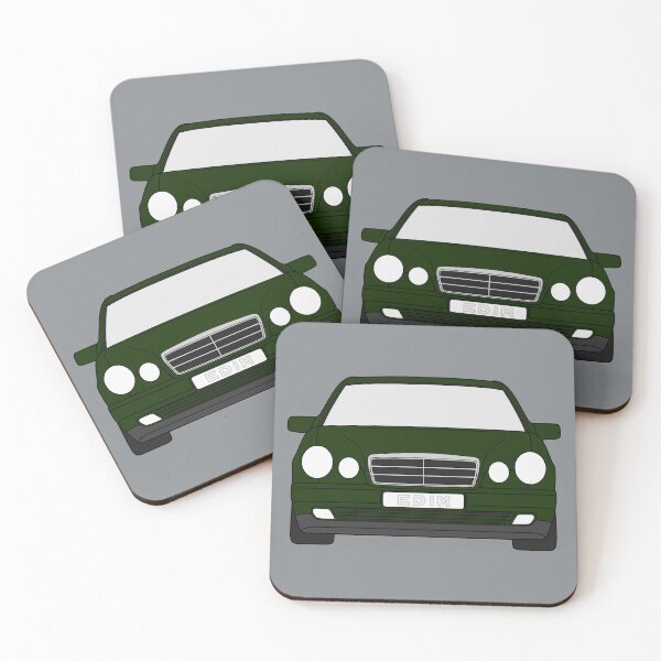 Item preview, Mercedes E-Class W210 dark green color designed and sold by EdimDesign.