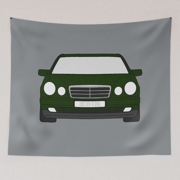 Item preview, Mercedes E-Class W210 dark green color designed and sold by EdimDesign.