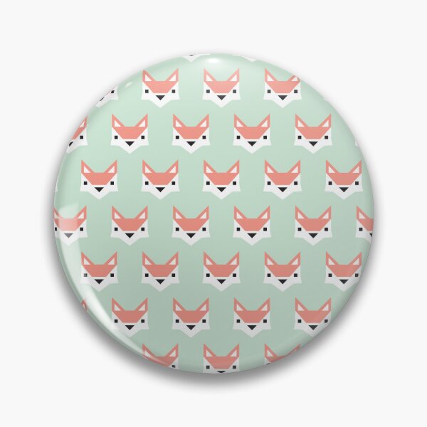 Artikelvorschau, Geometric Fox in Pastel entworfen und verkauft von Rainbows Galore.