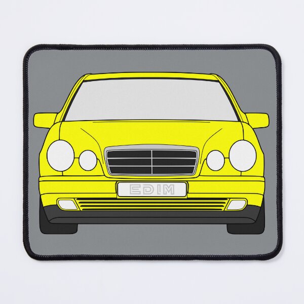 Item preview, Mercedes E-Class W210 yelllow color designed and sold by EdimDesign.