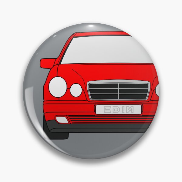 Item preview, Mercedes E-Class W210 red color designed and sold by EdimDesign.
