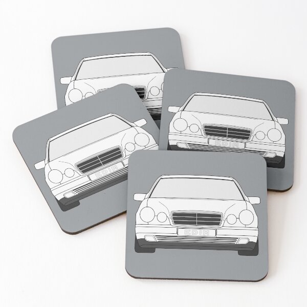 Item preview, Mercedes E-Class W210 white color designed and sold by EdimDesign.
