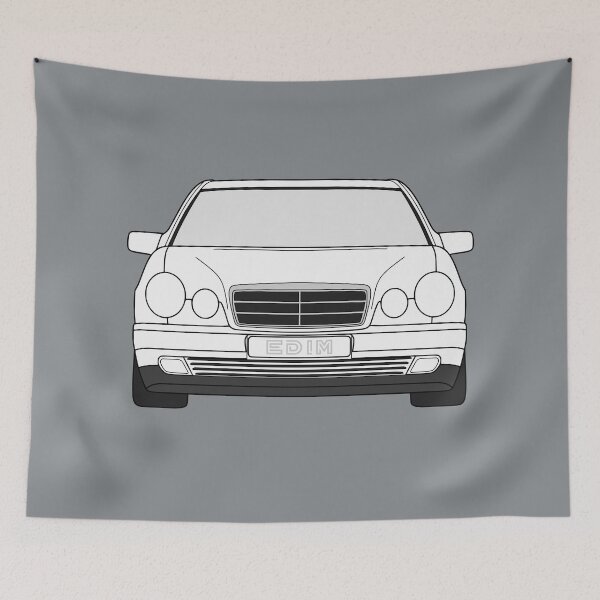 Item preview, Mercedes E-Class W210 white color designed and sold by EdimDesign.