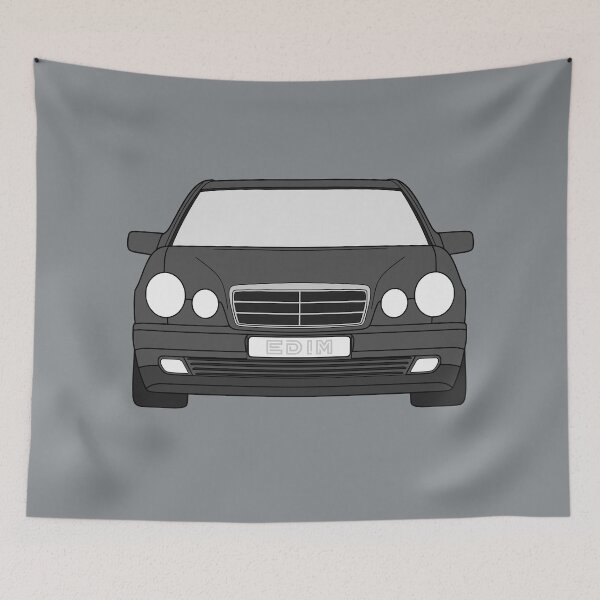 Item preview, Mercedes E-Class W210 dark grey color designed and sold by EdimDesign.