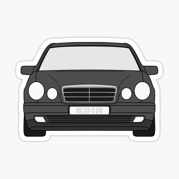 Mercedes W210 Stickers for Sale