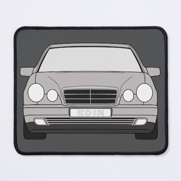 Item preview, Mercedes E-Class W210 brilliant silver color designed and sold by EdimDesign.