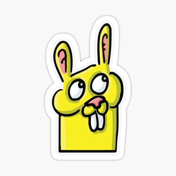 Un lapin Sticker