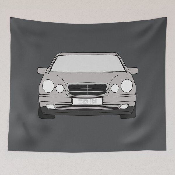 Item preview, Mercedes E-Class W210 brilliant silver color designed and sold by EdimDesign.