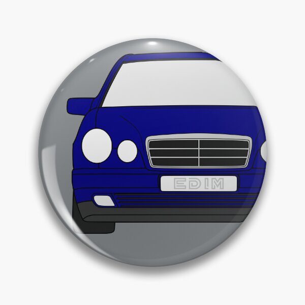 Item preview, Mercedes E-Class W210 blue color designed and sold by EdimDesign.