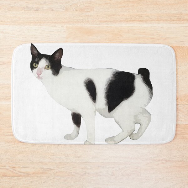 Item preview, Cute Bobtail Cat designed and sold by littlepinkmess.