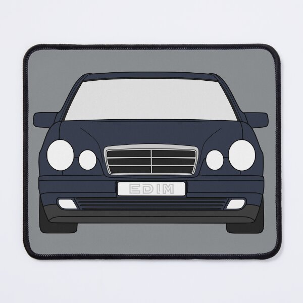 Item preview, Mercedes E-Class W210 capri blue color designed and sold by EdimDesign.