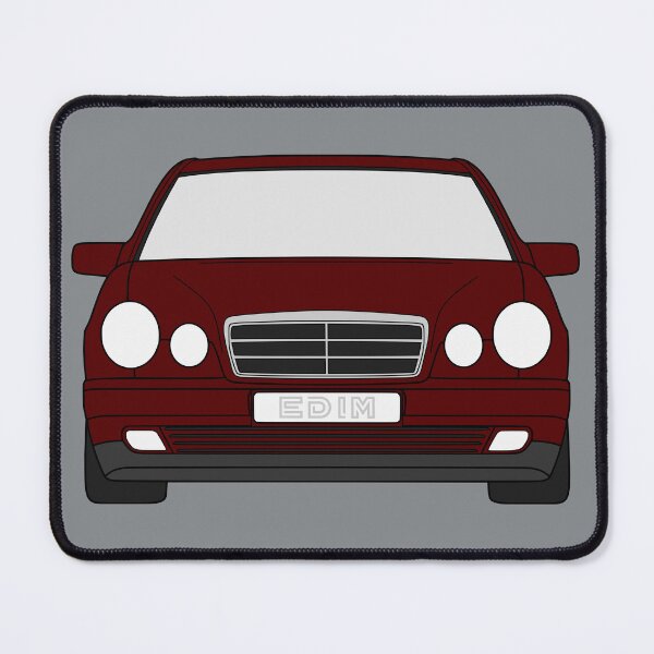 Item preview, Mercedes E-Class W210 bordeaux burgundy color designed and sold by EdimDesign.