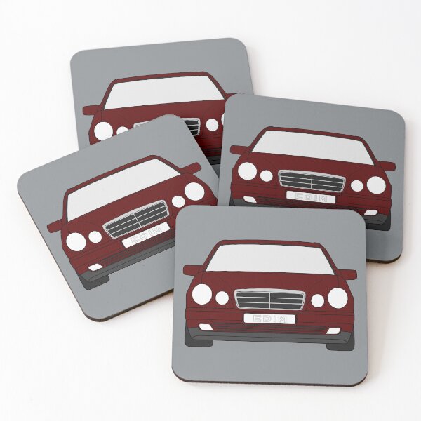 Item preview, Mercedes E-Class W210 bordeaux burgundy color designed and sold by EdimDesign.