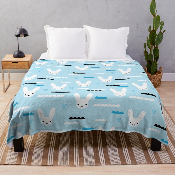 Item preview, Sky Love Bunny - Blue designed and sold by Rainbows Galore.