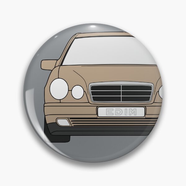 Item preview, Mercedes E-Class W210 desert silver gold color designed and sold by EdimDesign.