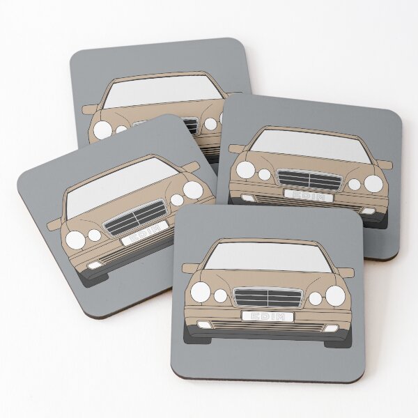 Item preview, Mercedes E-Class W210 desert silver gold color designed and sold by EdimDesign.