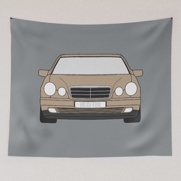 Item preview, Mercedes E-Class W210 desert silver gold color designed and sold by EdimDesign.