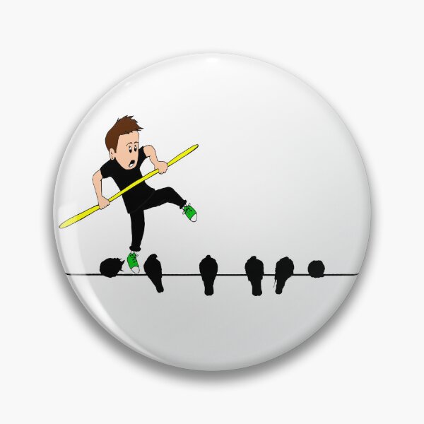 Item preview, BALANCE BOY AND BIRDS ON HIGHWIRE designed and sold by DomGDesign.