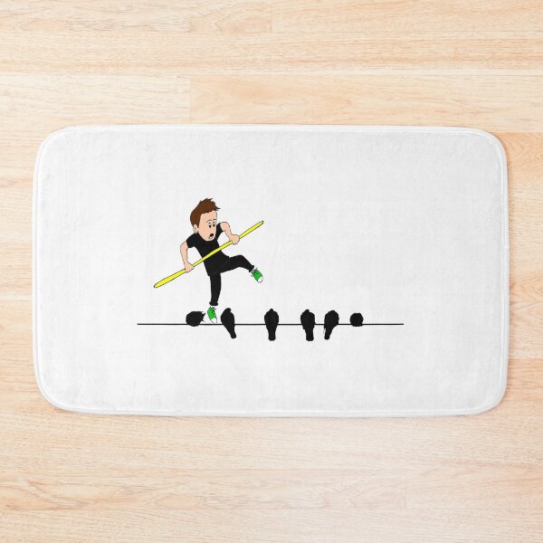 Item preview, BALANCE BOY AND BIRDS ON HIGHWIRE designed and sold by DomGDesign.