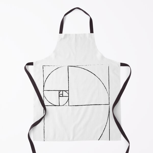 Item preview, Golden Ratio Spiral Fibonacci Sequence Sketch designed and sold by ghost888.
