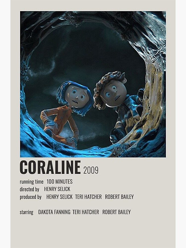Coraline Family Movie | Poster