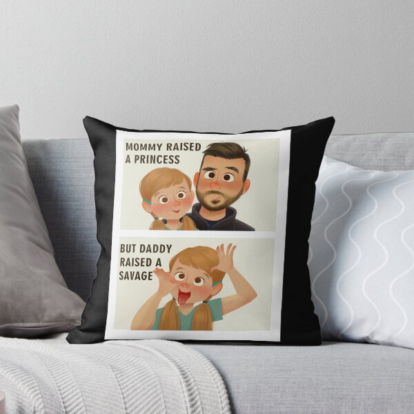Artikelvorschau, Mama hat eine Prinzessin großgezogen, aber Papa hat einen Wilden großgezogen entworfen und verkauft von hikelkryderw14.