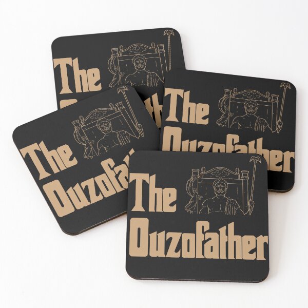 Item preview, Funny Greek Food And Drink History Joke The Ouzofather Ouzo  designed and sold by Rzelemenz.