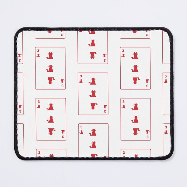 Item preview, Three of cats playing card designed and sold by Amilaz.