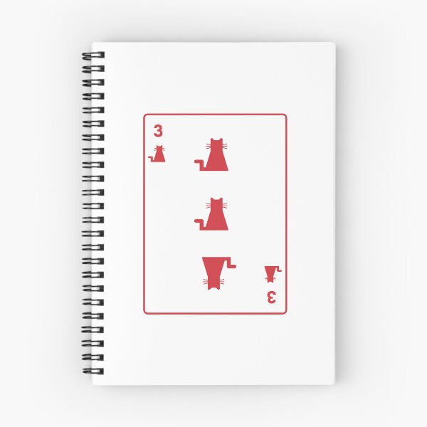 Item preview, Three of cats playing card designed and sold by Amilaz.