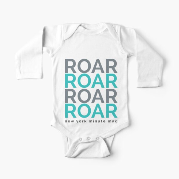 Roar Long Sleeve Baby One-Piece