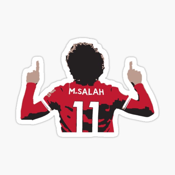 Item preview, Mohamed Salah Egyptian King Sticker designed and sold by Footy English  Designs.