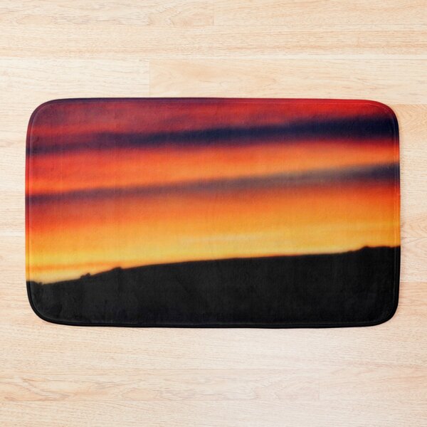 Item preview, sunset over a mountain designed and sold by Francespoppy.