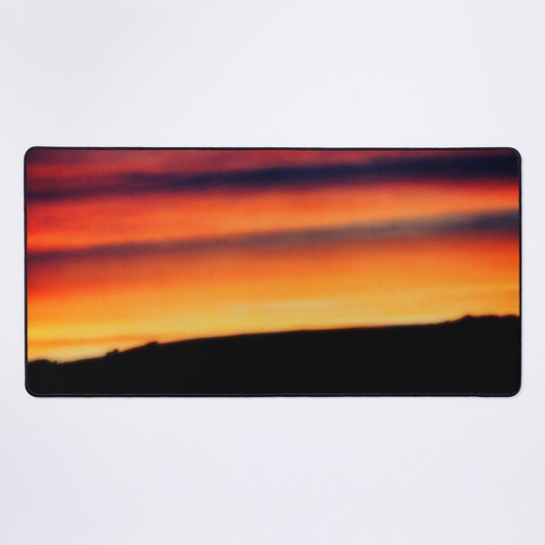 Item preview, sunset over a mountain designed and sold by Francespoppy.