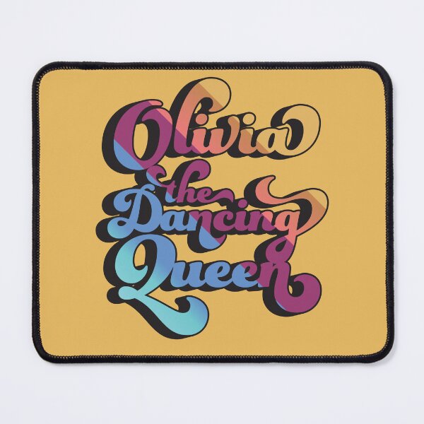 Item preview, Personalised Olivia the Dancing Queen Retro 70's Seventies designed and sold by CandOCreative.
