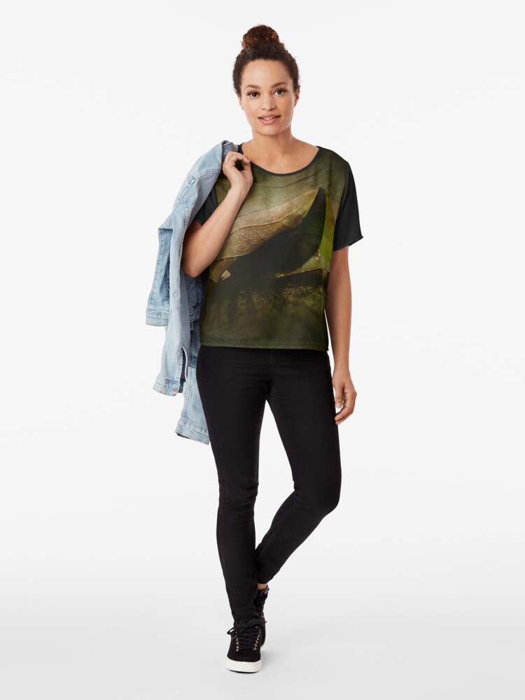 Alternate view of Winds of Change are Upon Us Chiffon Top