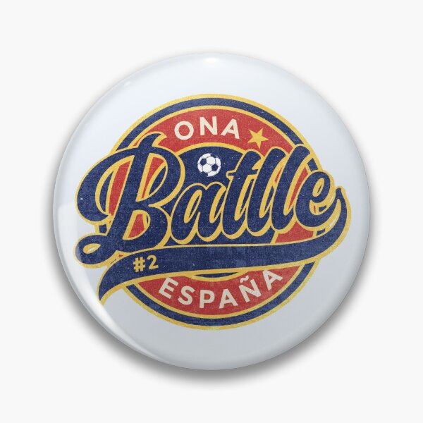 Item preview, Ona Batlle Football Badge Round designed and sold by Numero14.