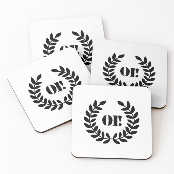 Item preview, OI! Black Skins Punk design designed and sold by ModSupporters.