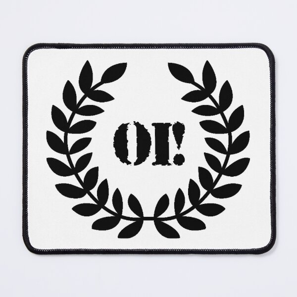Item preview, OI! Black Skins Punk design designed and sold by ModSupporters.