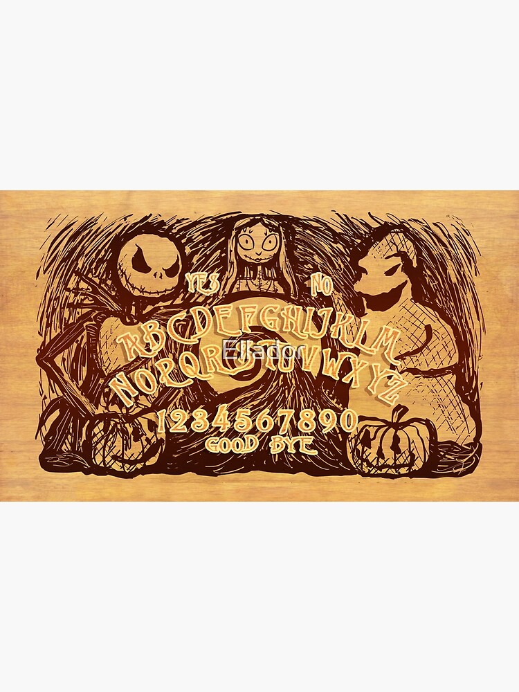 Nightmare Ouija Board by Ellador