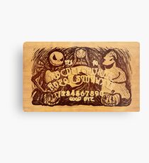Lámina metálica Tablero de Pesadilla Ouija