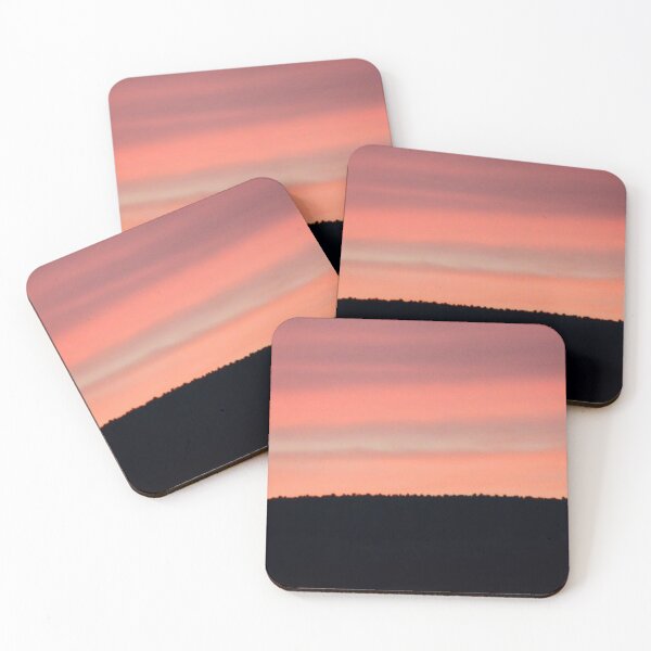 Item preview, sunset over a mountain designed and sold by Francespoppy.