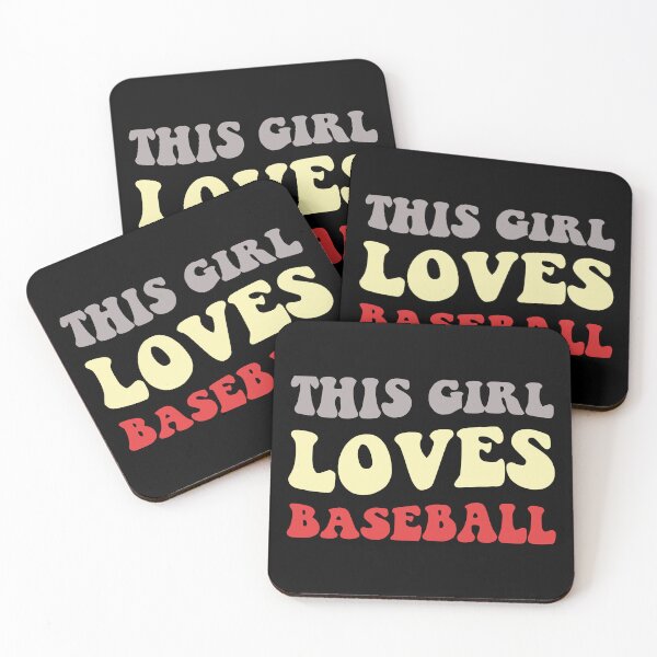 Item preview, This Girl Loves Baseball I designed and sold by Lemon Pepper.
