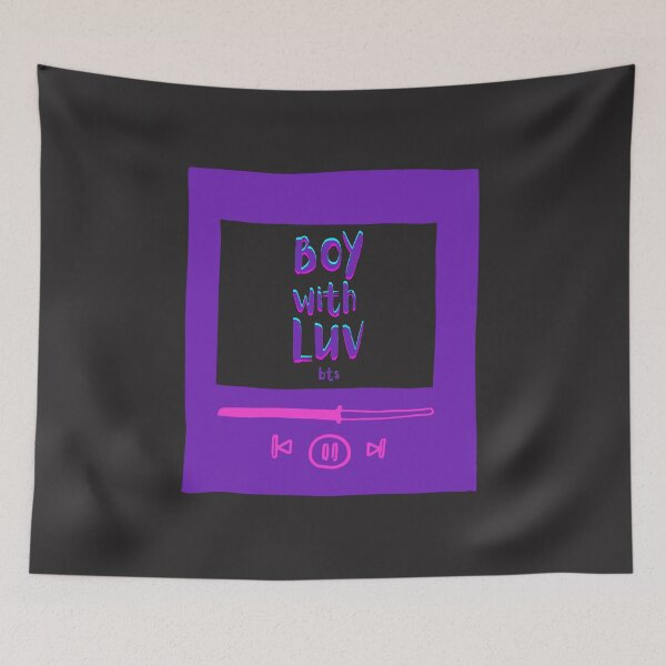 Item preview, BTS Song - Boy with Luv designed and sold by TheMerchPeddler.