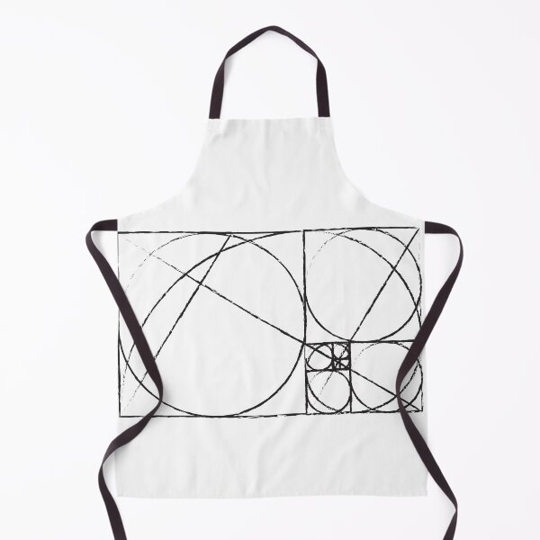 Item preview, Golden Ratio Spiral Fibonacci Sequence Circles and Squares Sketch designed and sold by ghost888.